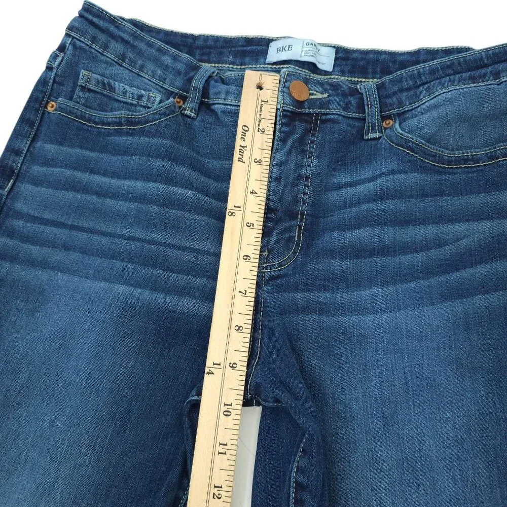 Buckle BKE Gabby Jeans High Rise Curvy Fit Bootcut 29x28.5 Stretch Dark Wash - Picture 8 of 12